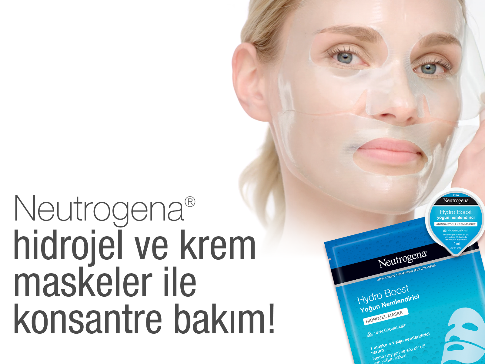 Hidrojel maskelerin kalbini çalan özelliğini yaz; hediyeyi kazan! Yeni, havalı ve pratik hidrojel maskeleri denemeye hazır mısın?